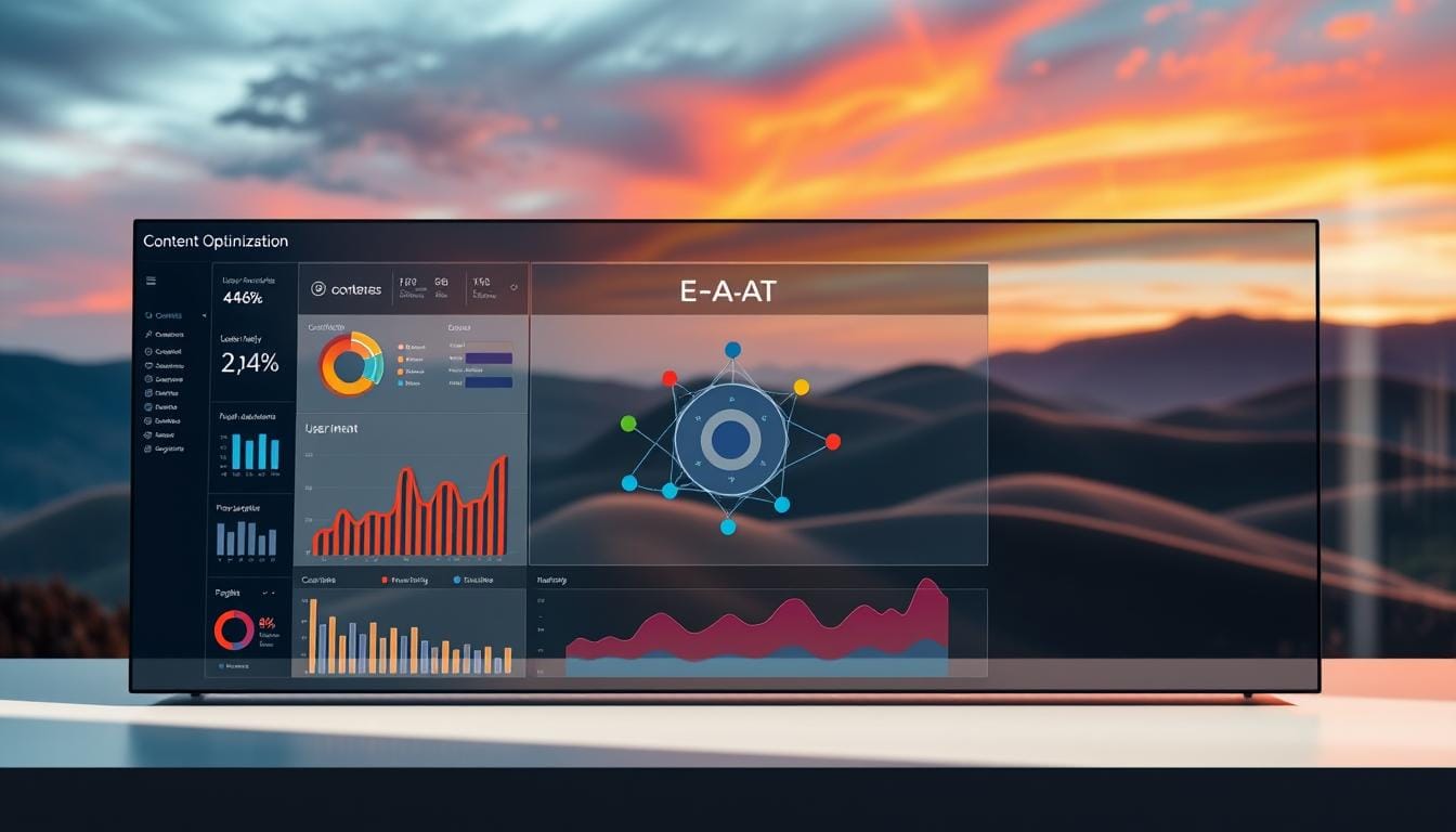 Content optimization for user intent and E-E-A-T emantic SEO and LSI (Latent Sem
